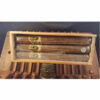 3 Cigars in a wooden box - gift set